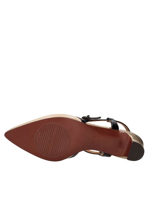 HAMEDI model slingback pump in leather CHIE MIHARA | HAMEDIBEIGE
